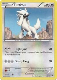 Furfrou (32) - Kalos Starter Set (KSS) #32/39 - Common Pokémon Trading Card