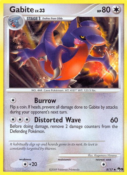 Gabite - POP Series 9 Pokémon trading card