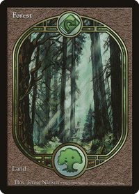 Forest (UGL) - Unglued (UGL) #88 - Land Magic: The Gathering Trading Card