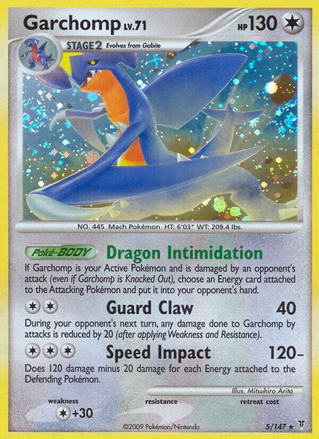 Garchomp - Supreme Victors Pokémon trading card