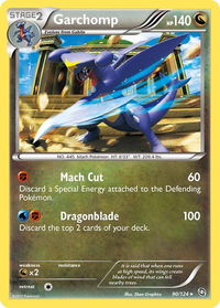 Garchomp (90) - Dragons Exalted (DRX) #90/124 - Holo Rare Pokémon Trading Card