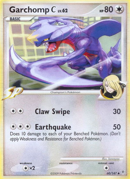 Garchomp C - Supreme Victors Pokémon trading card