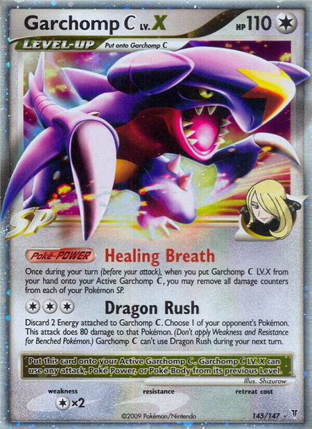 Garchomp C Lv.X - Supreme Victors Pokémon trading card