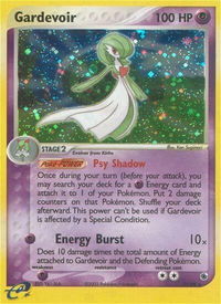 Gardevoir - Ruby and Sapphire (RS) #7/109 - Holo Rare Pokémon Trading Card