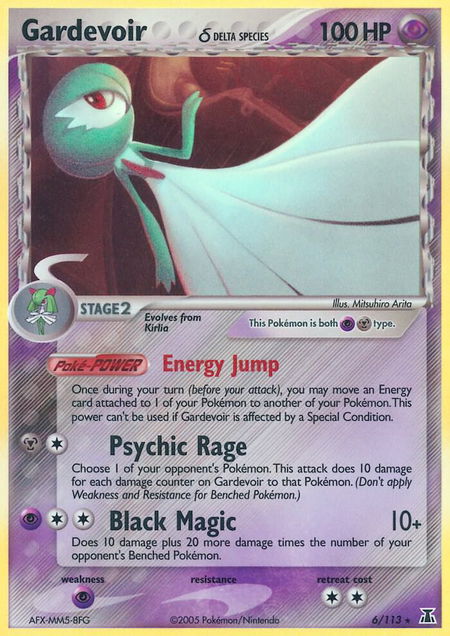 Gardevoir (Delta Species) - Delta Species Pokémon trading card