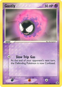 Gastly - FireRed & LeafGreen (RG) #63/112 - Common Pokémon Trading Card