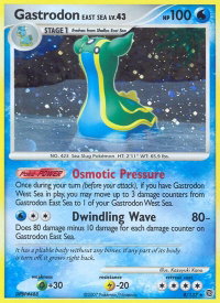 Gastrodon East Sea - Secret Wonders (SW) #8/132 - Holo Rare Pokémon Trading Card