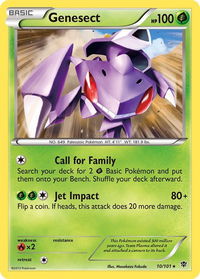 Genesect - Plasma Blast (PLB) #10/101 - Rare Pokémon Trading Card