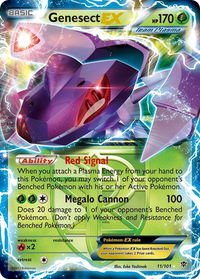 Genesect EX (Team Plasma) - Plasma Blast (PLB) #11/101 - Ultra Rare Pokémon Trading Card