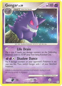 Gengar - Diamond and Pearl (DP) #27/130 - Rare Pokémon Trading Card