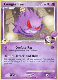 Gengar GL - Rising Rivals (RR) #40/111 - Uncommon Pokémon Trading Card