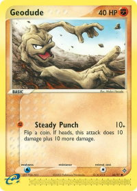 Geodude - 56/97 - Dragon (DR) #56/97 - Common Pokémon Trading Card