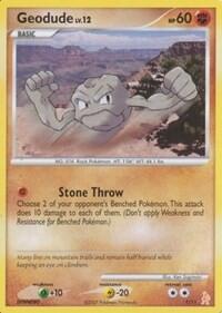 Geodude - DP Trainer Kit: Manaphy & Lucario (PR) #1/11 - Common Pokémon Trading Card