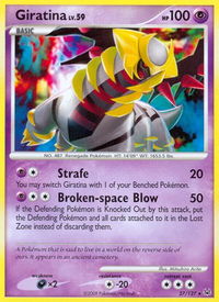 Giratina (27) - Platinum (PL) #27/127 - Rare Pokémon Trading Card