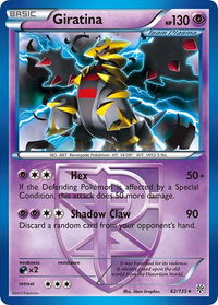Giratina (Team Plasma) - Plasma Storm (PLS) #62/135 - Rare Pokémon Trading Card