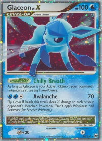 Glaceon LV.X - Majestic Dawn (MD) #98/100 - Ultra Rare Pokémon Trading Card