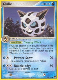 Glalie - Power Keepers (PK) #30/108 - Uncommon Pokémon Trading Card