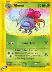 Gloom - Expedition Pokémon trading card