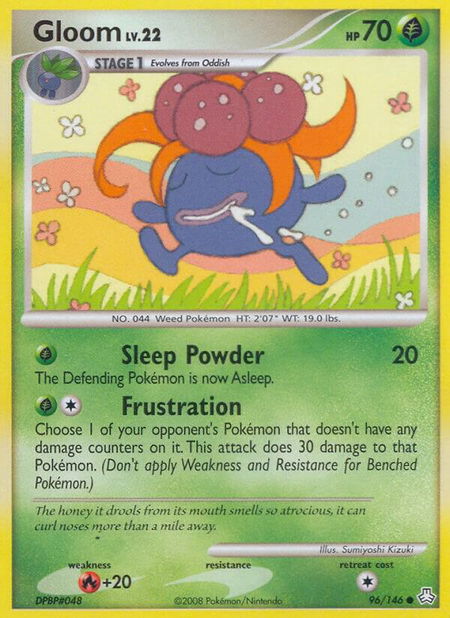 Gloom (96) - Legends Awakened Pokémon trading card