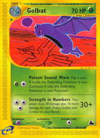 Golbat - Skyridge (SK) #060/144 - Common Pokémon Trading Card