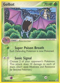 Golbat - Delta Species (DS) #43/113 - Uncommon Pokémon Trading Card