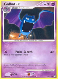 Golbat - Mysterious Treasures (MT) #50/123 - Uncommon Pokémon Trading Card
