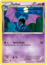 Golbat - Plasma Storm (PLS) #54/135 - Uncommon Pokémon Trading Card