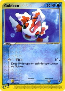 Goldeen - Ruby and Sapphire (RS) #55/109 - Common Pokémon Trading Card
