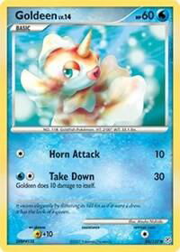 Goldeen - Diamond and Pearl (DP) #84/130 - Common Pokémon Trading Card