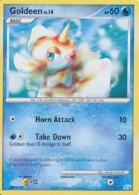 Goldeen - DP Trainer Kit: Manaphy & Lucario (PR) #3/12 - Common Pokémon Trading Card