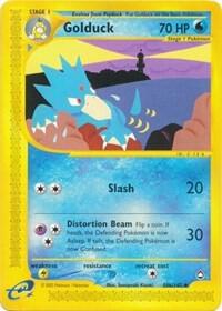 Golduck (50b) - Aquapolis Pokémon trading card