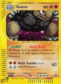 Golem (14) - Expedition (EX) #014/165 - Holo Rare Pokémon Trading Card