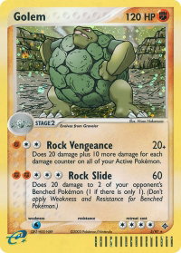 Golem - Dragon (DR) #5/97 - Holo Rare Pokémon Trading Card