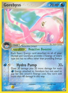 Gorebyss - Legend Maker (LM) #17/92 - Rare Pokémon Trading Card