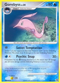 Gorebyss - Great Encounters (GE) #38/106 - Uncommon Pokémon Trading Card