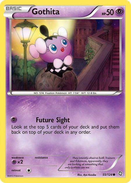 Gothita - Dragons Exalted Pokémon trading card