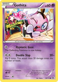 Gothita (69) - Legendary Treasures (LTR) #69/113 - Common Pokémon Trading Card