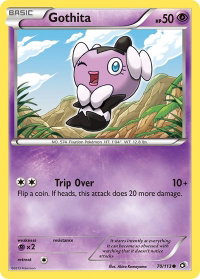 Gothita (70) - Legendary Treasures (LTR) #70/113 - Common Pokémon Trading Card