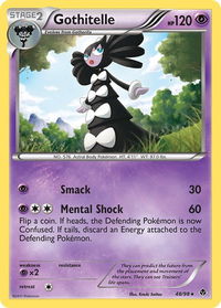 Gothitelle (48) - Emerging Powers (EPO) #48/98 - Rare Pokémon Trading Card