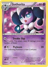 Gothorita - Legendary Treasures (LTR) #71/113 - Uncommon Pokémon Trading Card