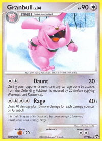 Granbull - Great Encounters (GE) #39/106 - Uncommon Pokémon Trading Card