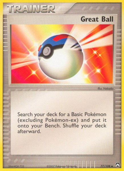 Great Ball - Power Keepers Pokémon trading card