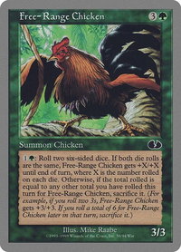Free-Range Chicken - Unglued (UGL) #58 - Common Magic: The Gathering Trading Card