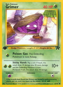 Grimer - Team Rocket (TR) #57/82 - Common Pokémon Trading Card