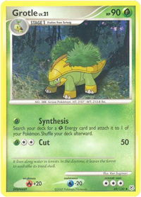 Grotle - Diamond and Pearl (DP) #49/130 - Uncommon Pokémon Trading Card