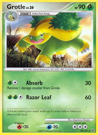 Grotle - Platinum (PL) #49/127 - Uncommon Pokémon Trading Card