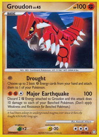 Groudon - Legends Awakened (LA) #29/146 - Rare Pokémon Trading Card