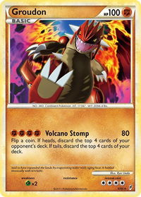 Groudon - Call of Legends (CL) #6/95 - Holo Rare Pokémon Trading Card