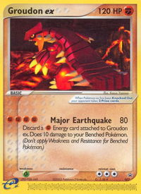 Groudon ex - 002 (Nintendo Power Magazine) - Nintendo Promos (PR) #002 - Rare Pokémon Trading Card
