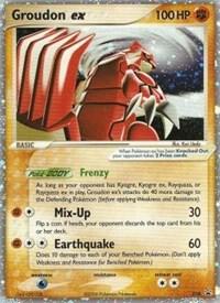 Groudon ex - 038 (EX Collector's Tins) trading card from Nintendo Promos Groudon ex - 038 (EX Collector's Tins) - Nintendo Promos Pokémon trading card